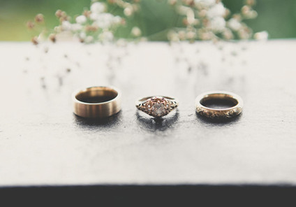 Vintage wedding ring - hawaii wedding