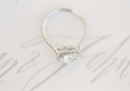 Micropave engagement ring