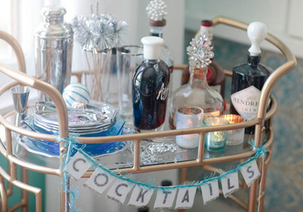Vintage Bar Cart