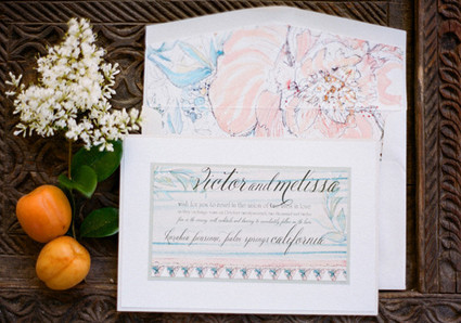 Pastel Wedding Invitations Inspiration