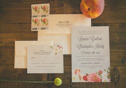 Floral Rustic Wedding Suite Inspiration