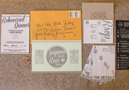 DIY Indie Wedding Invitations
