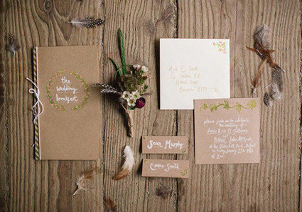 Rustic Irish Stationery Inspiration