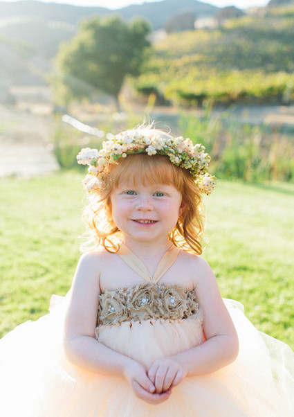 Flower Girl Halter Rosette Dress Inspiration