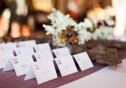 Wedding Escort Cards Inspiration