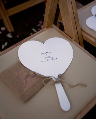 Roaring 1920's Wedding Ceremony Programs Inspiration