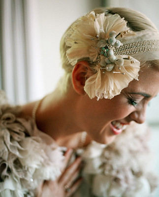 Roaring 1920's Wedding Headpiece Inspiration