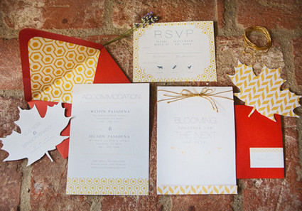Vibrant Fall Wedding Inspiration Inspiration