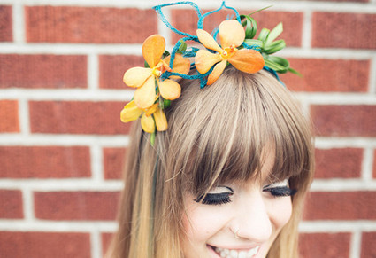 Flower Crown Wedding Inspiration