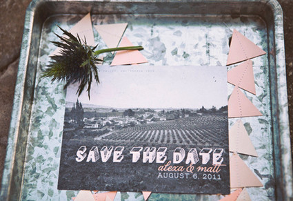 Napa Valley Wedding Invitation Inspiration