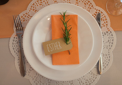 Place Setting Wedding Inspiration