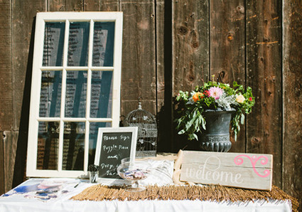 Escort Cards Wedding Inspiration