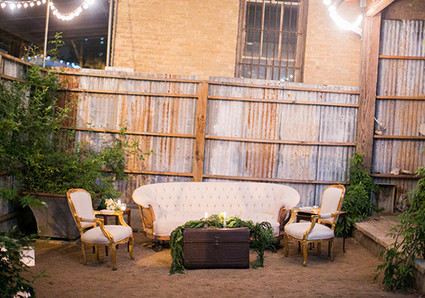 Vintage Austin Wedding Reception