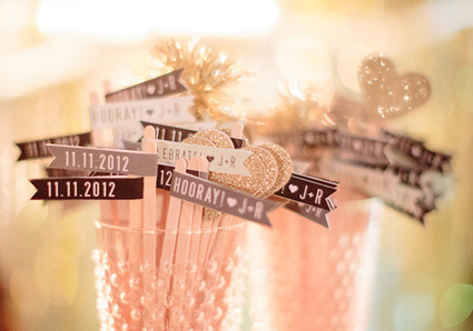 Cocktail Stirrer Wedding Inspiration