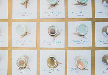 Escort Cards Wedding Inspiration