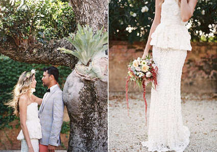 Feather & Stone Wedding Inspiration