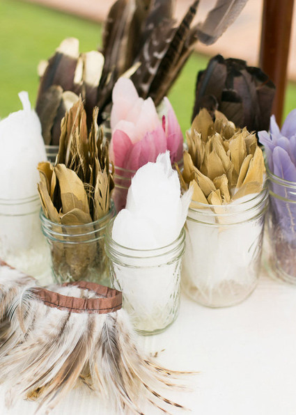 Feathers Wedding Inspiration