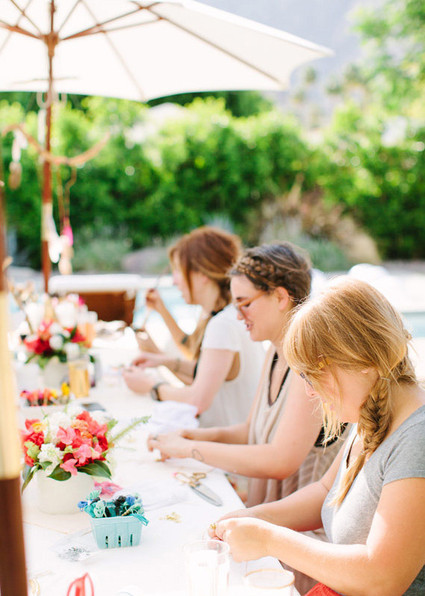 DIY craft party Wedding Inspiration
