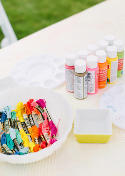 DIY craft party Wedding Inspiration