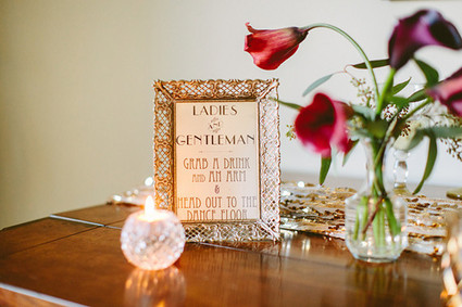 Great Gatsby wedding inspiration Wedding Inspiration