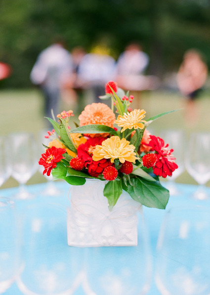 Vintage Mexican Fiesta Inspired Wedding Flowers Inspiration