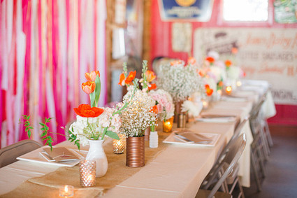 Colorful BBQ wedding Wedding Inspiration