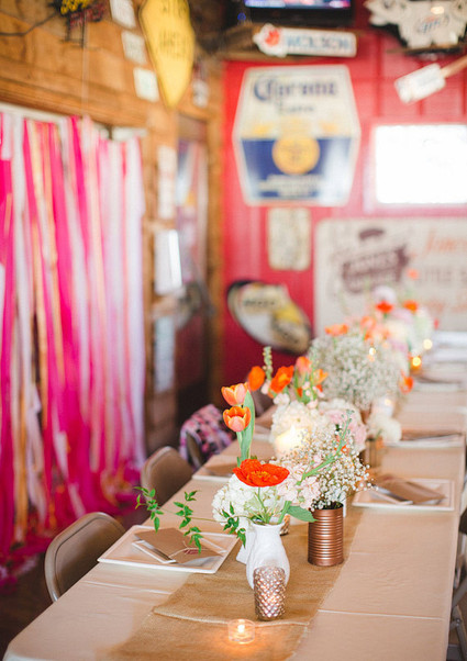 Colorful BBQ wedding Wedding Inspiration