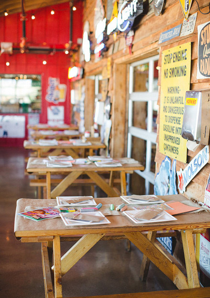 Colorful BBQ wedding Wedding Inspiration