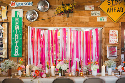 Colorful BBQ wedding Wedding Inspiration