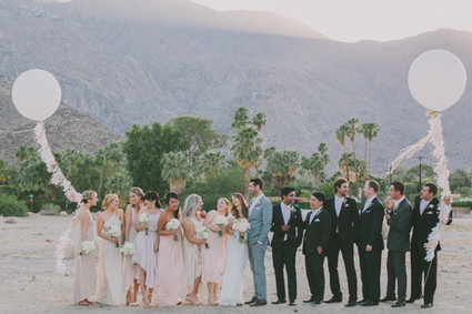 Whimsical Palm Springs Wedding