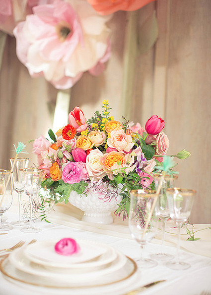 Vibrant Spring Wedding Inspiration Inspiration