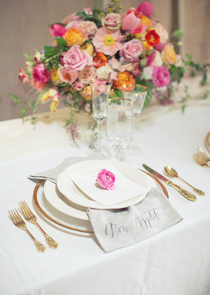 Vibrant Spring Wedding Inspiration Inspiration