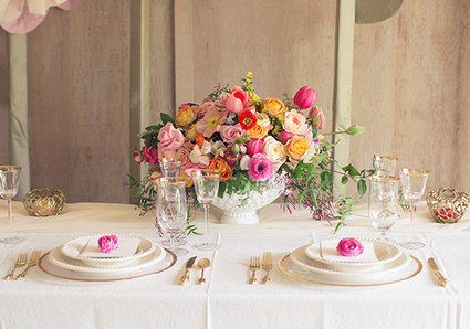 Vibrant Spring Wedding Inspiration Inspiration