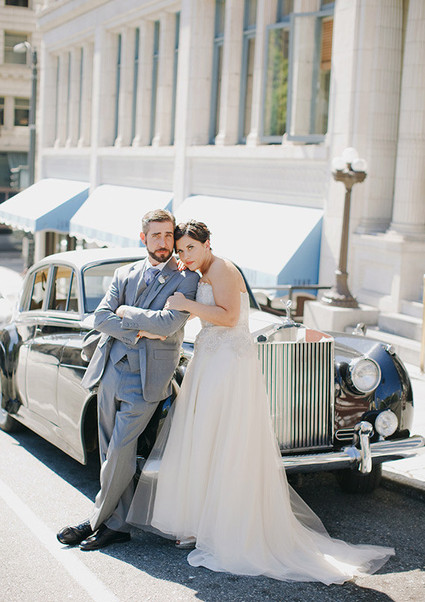 Vintage Glam Seattle Wedding