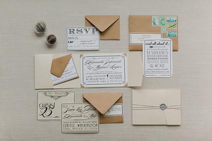 Vintage Glam Seattle Wedding Inspiration