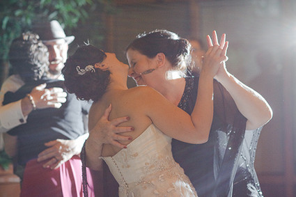 Vintage Glam Seattle Wedding