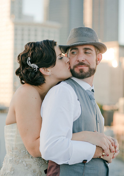 Vintage Glam Seattle Wedding