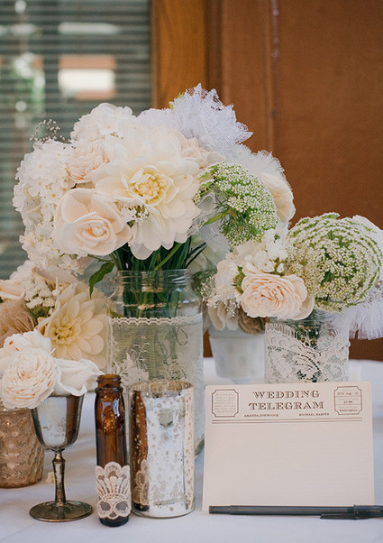 Vintage Glam Seattle Wedding