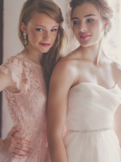 Vintage bridesmaid