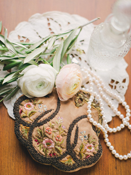 Vintage bridal accessories