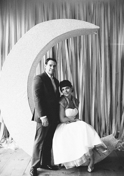 Moon & stars themed wedding Wedding Inspiration