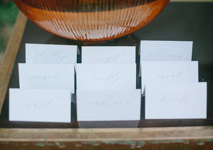 Calligraphy Wedding Inspiration