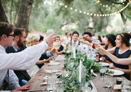 Vintage Woodland California Wedding