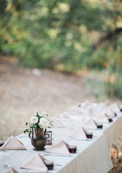 Vintage Woodland California Wedding