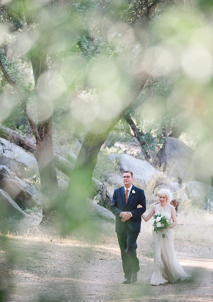 Vintage Woodland California Wedding