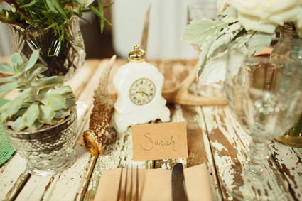 rustic place setting