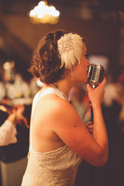 Speakeasy themed Brooklyn wedding Wedding Inspiration