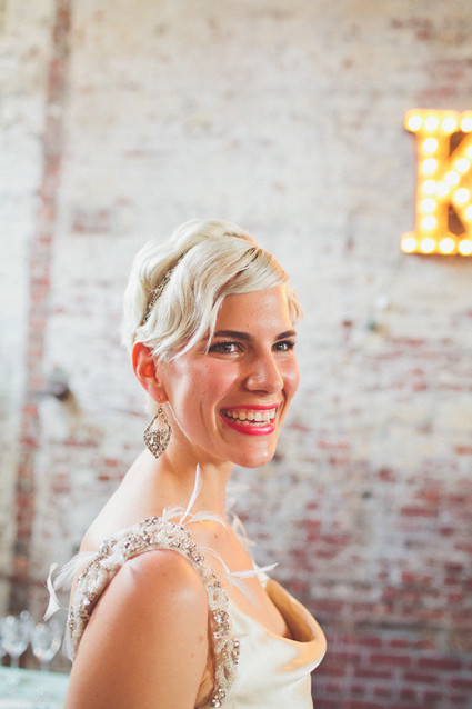 Speakeasy themed Brooklyn wedding Wedding Inspiration