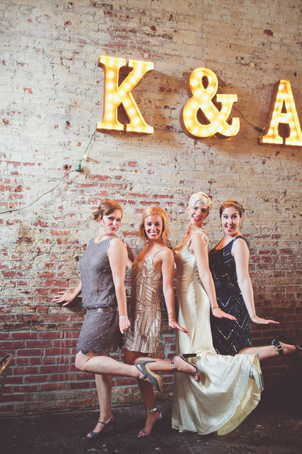 Speakeasy themed Brooklyn wedding Wedding Inspiration