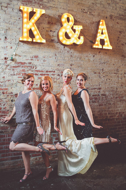 Speakeasy themed Brooklyn wedding Wedding Inspiration